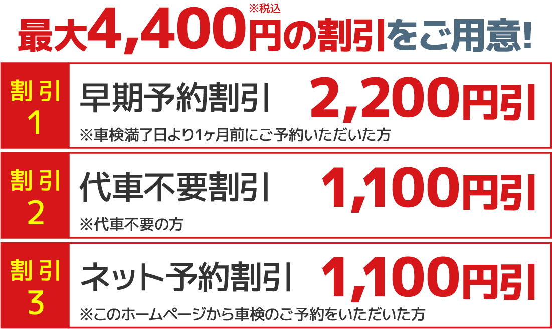 愛知県東海市の安い車検 東海車検センターの車検料金表